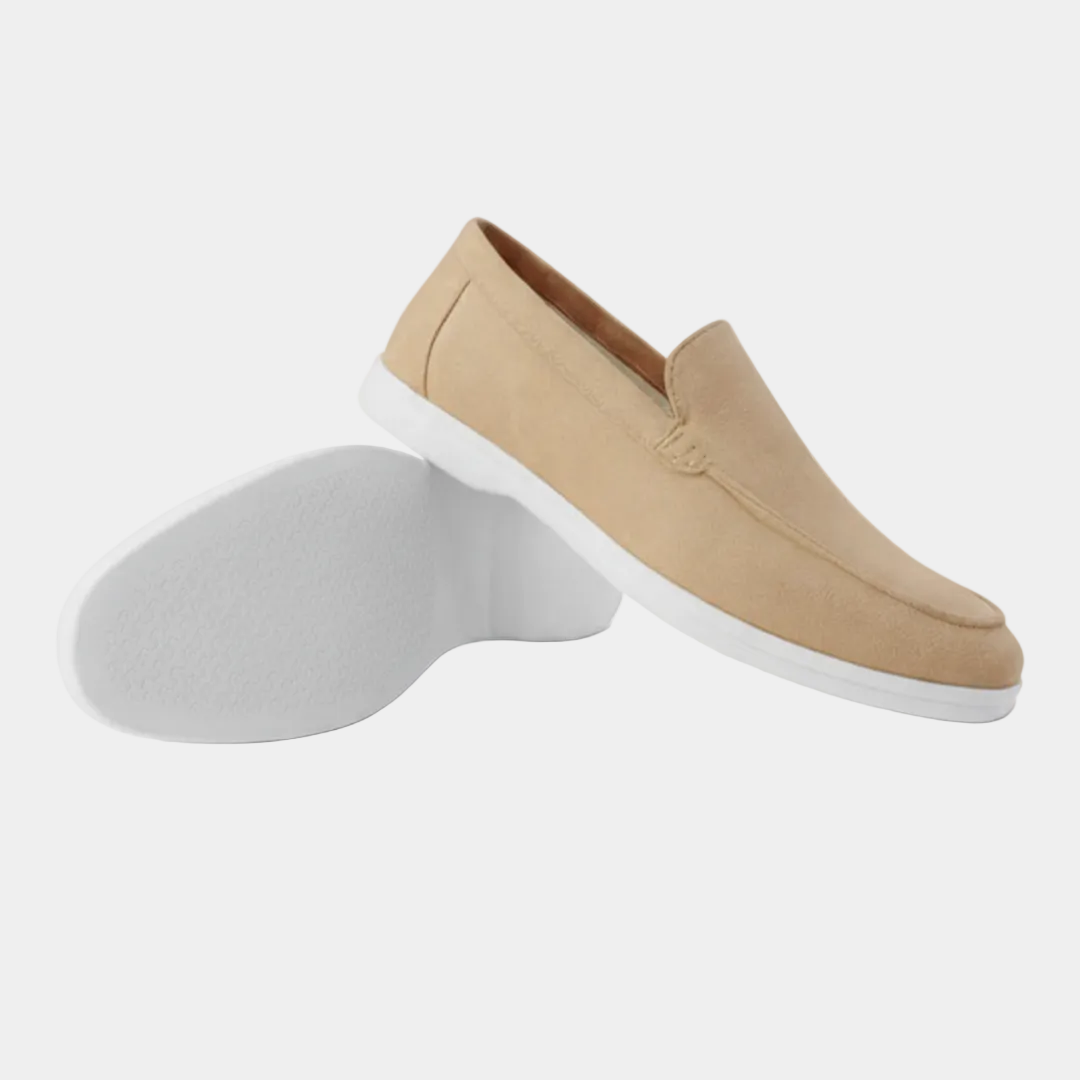 Mocassins homme à semelle contrastante