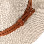 Gautier Vendôme - Chapeau style Panama bord 7 cm 56-60 cm - Beige - vue 8
