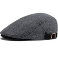 Gautier Vendôme - Béret chevrons réglable homme - Gris et blanc - vue 1