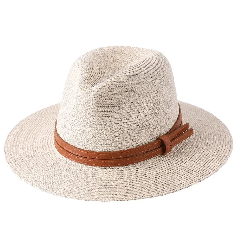 Gautier Vendôme - Chapeau style Panama bord 7 cm 56-60 cm - Bleu - vue 4