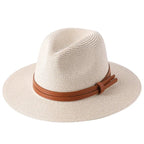 Gautier Vendôme - Chapeau style Panama bord 7 cm 56-60 cm - Bleu - vue 4