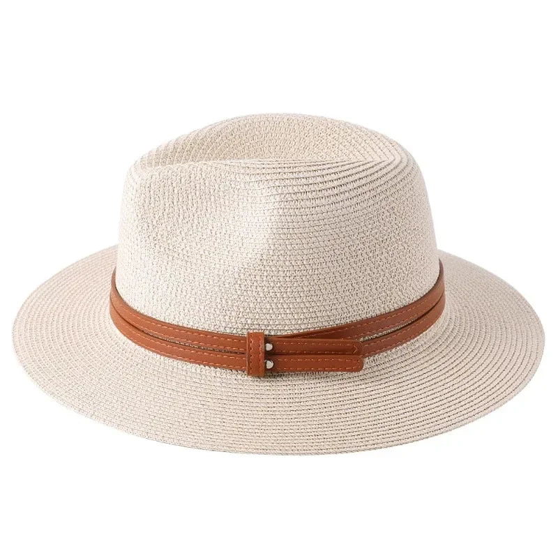 Gautier Vendôme - Chapeau style Panama bord 7 cm 56-60 cm - Blanc laité - vue 10