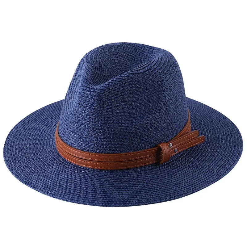 Gautier Vendôme - Chapeau style Panama bord 7 cm 56-60 cm - Noir - vue 1