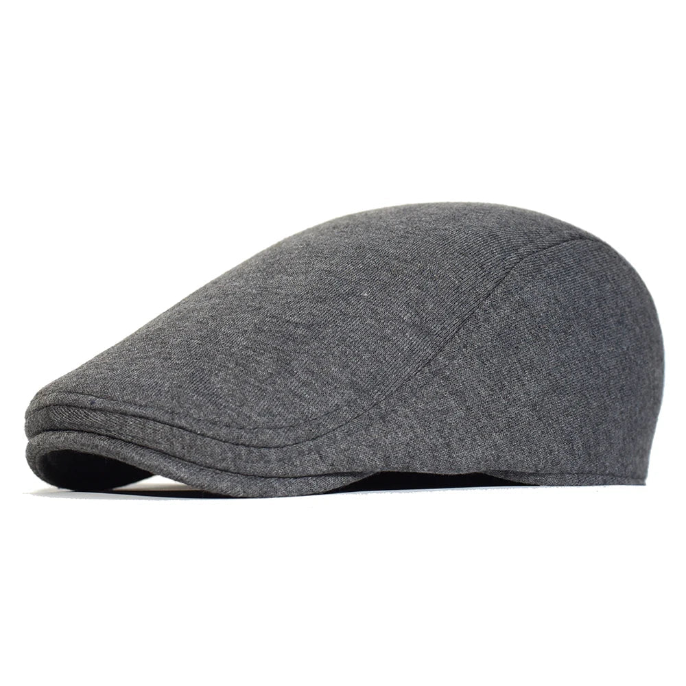 Gautier Vendôme - Béret gavroche en coton homme 56-59 cm - Gris clair - vue 3