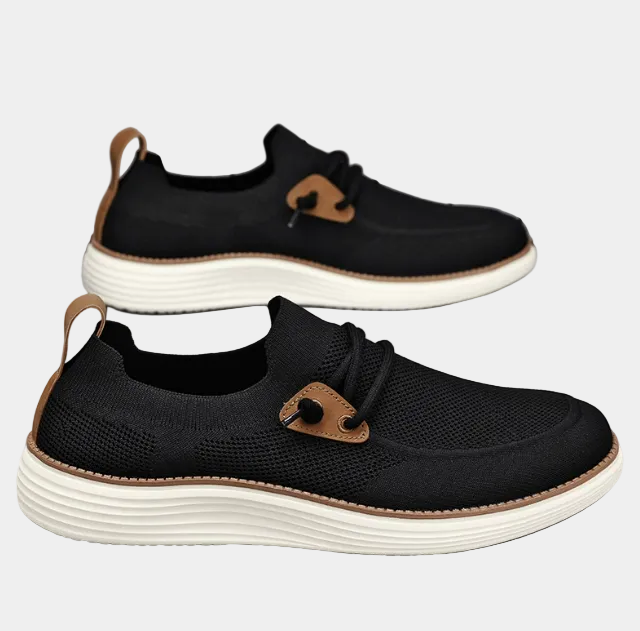 Baskets homme empeigne ajourée
