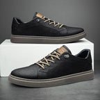 Baskets homme à lacets minimalistes