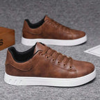 Baskets homme basses à lacets