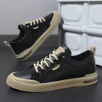 Baskets homme bicolores à lacets