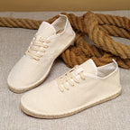 Chaussures homme à lacets tissées
