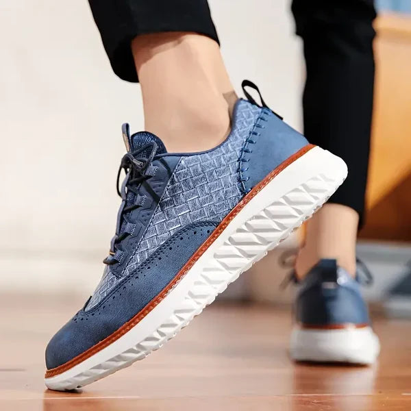 Baskets homme perforées