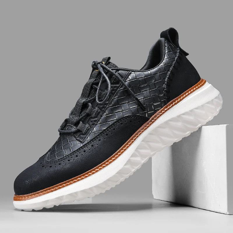 Baskets homme perforées
