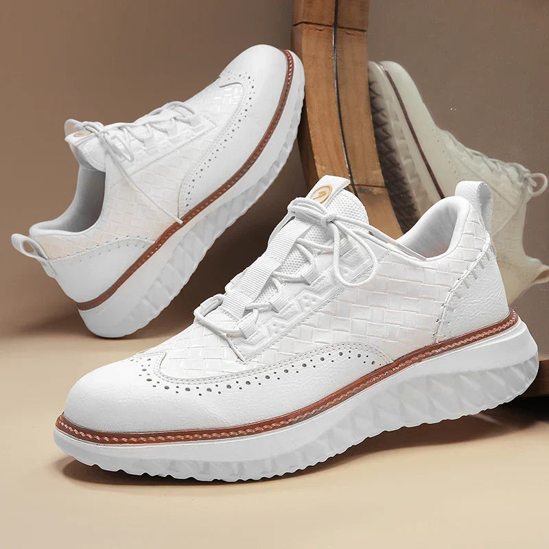 Baskets homme perforées