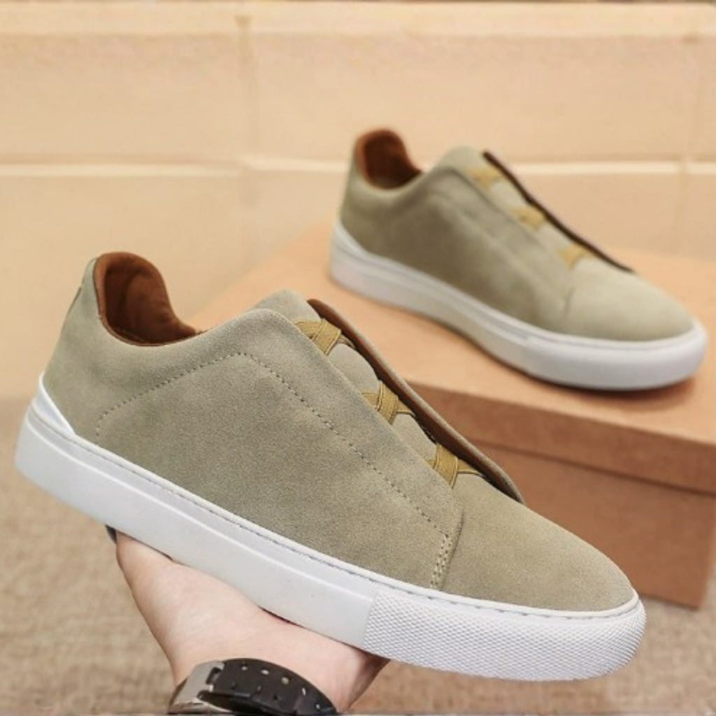 Baskets Homme Sans Lacets à Bandes élastiques