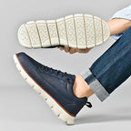 Baskets homme semelle crantée