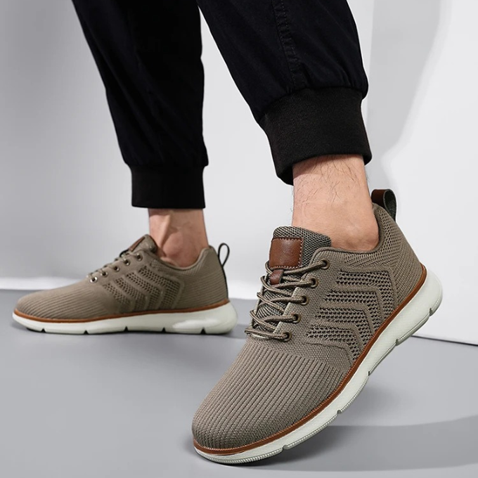 Baskets homme tricotées