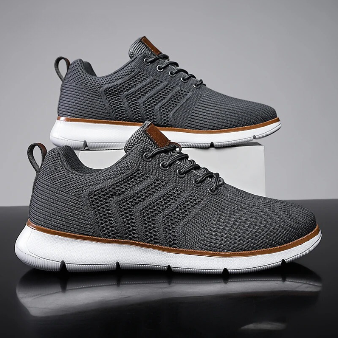 Baskets homme tricotées