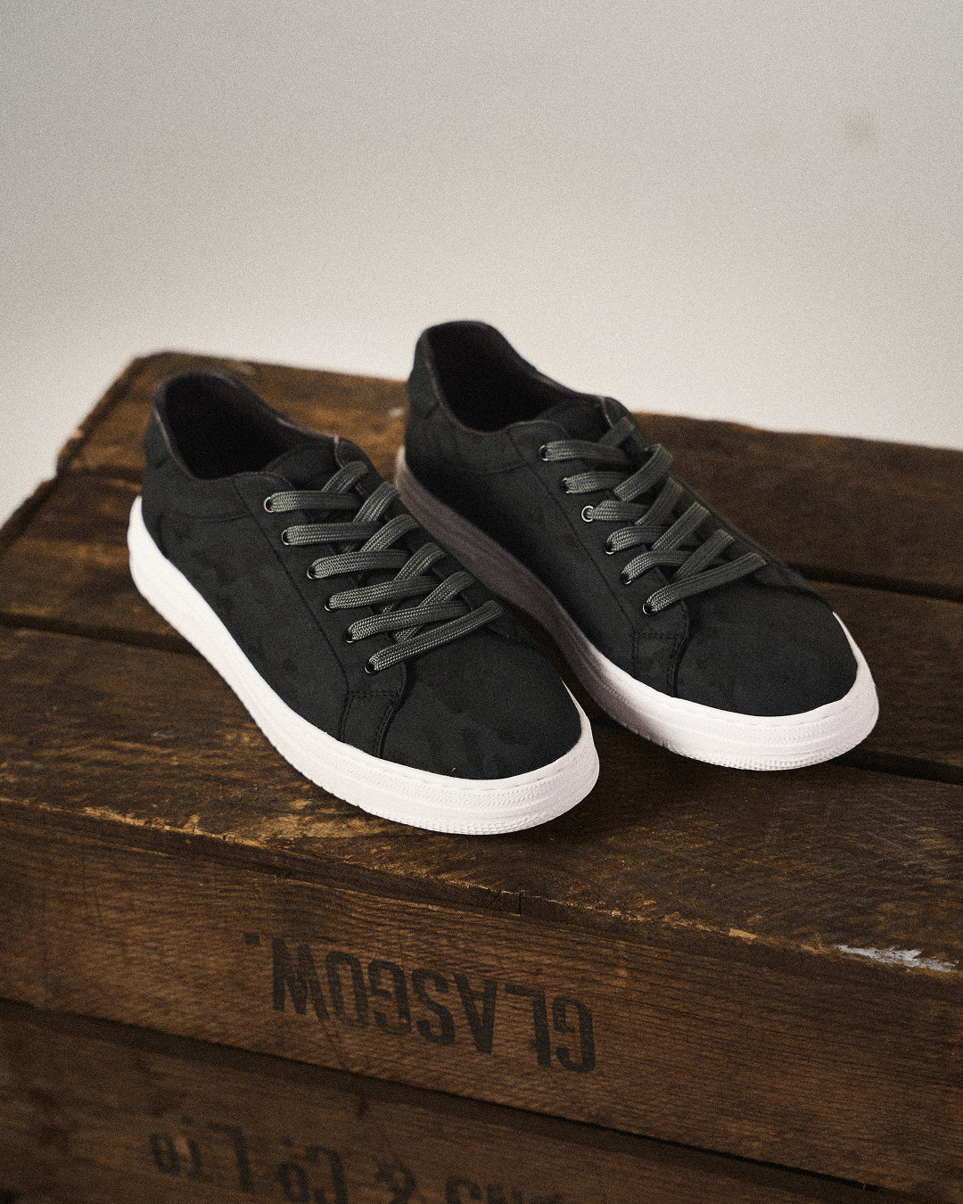 Baskets homme urbaines à lacets