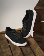 Baskets homme urbaines à lacets