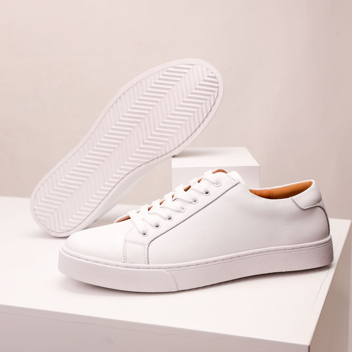 Baskets à lacets pour homme