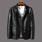 Blazer homme boutonné à col revers
