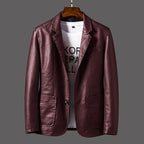 Blazer homme boutonné à col revers