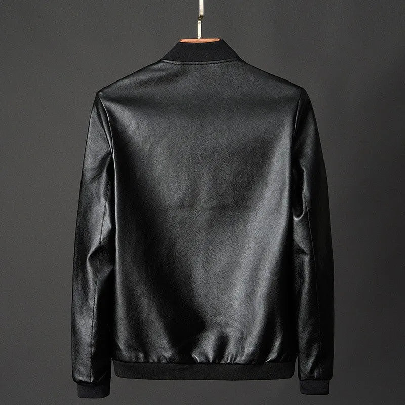 Blouson bomber homme col montant