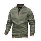 Blouson bomber homme zippé