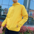 Blouson homme zippé à capuche