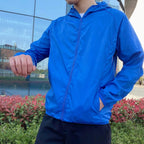 Blouson homme zippé à capuche