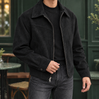 Blouson homme zippé à col