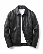 Blouson homme zippé col classique