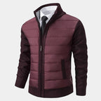Blouson homme zippé matelassé