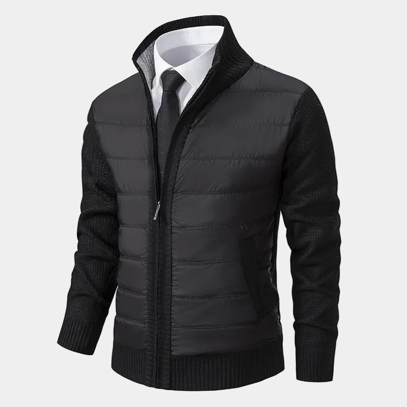 Blouson homme zippé matelassé