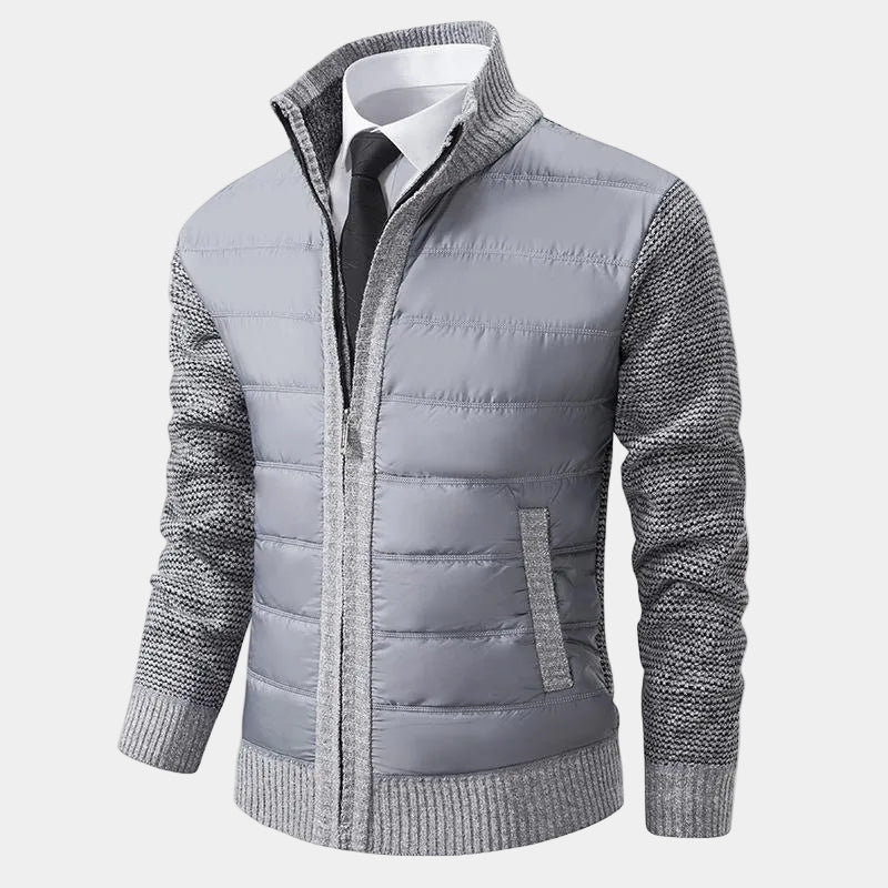 Blouson homme zippé matelassé