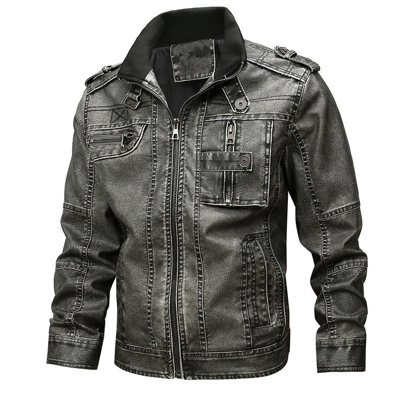 Blouson homme zippé multi-poches
