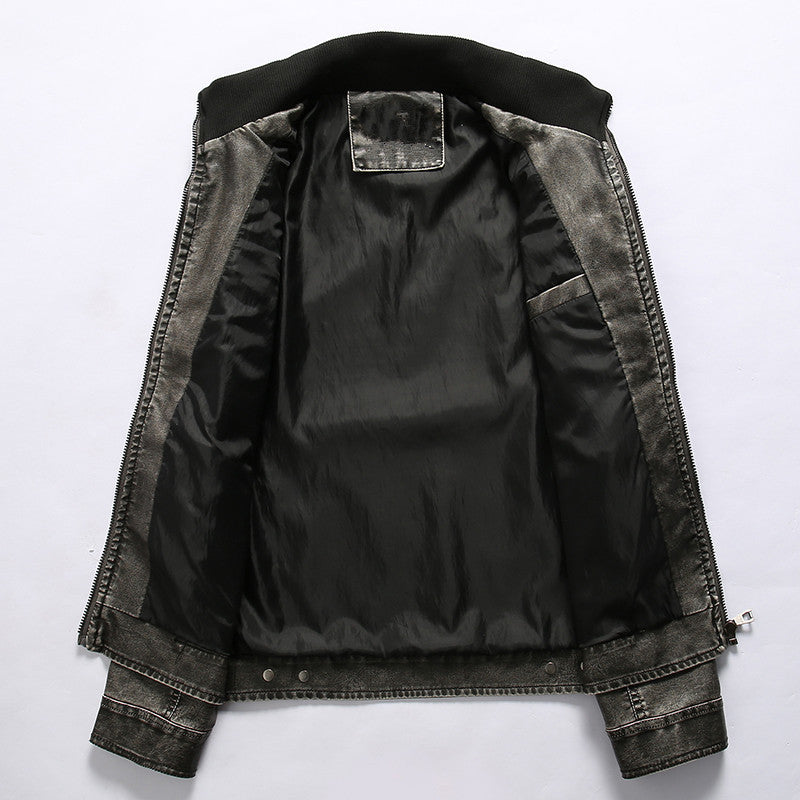 Blouson homme zippé multi-poches