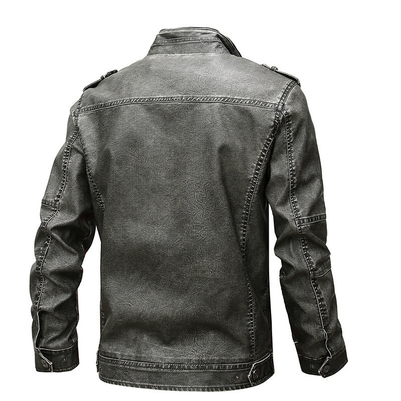 Blouson homme zippé multi-poches