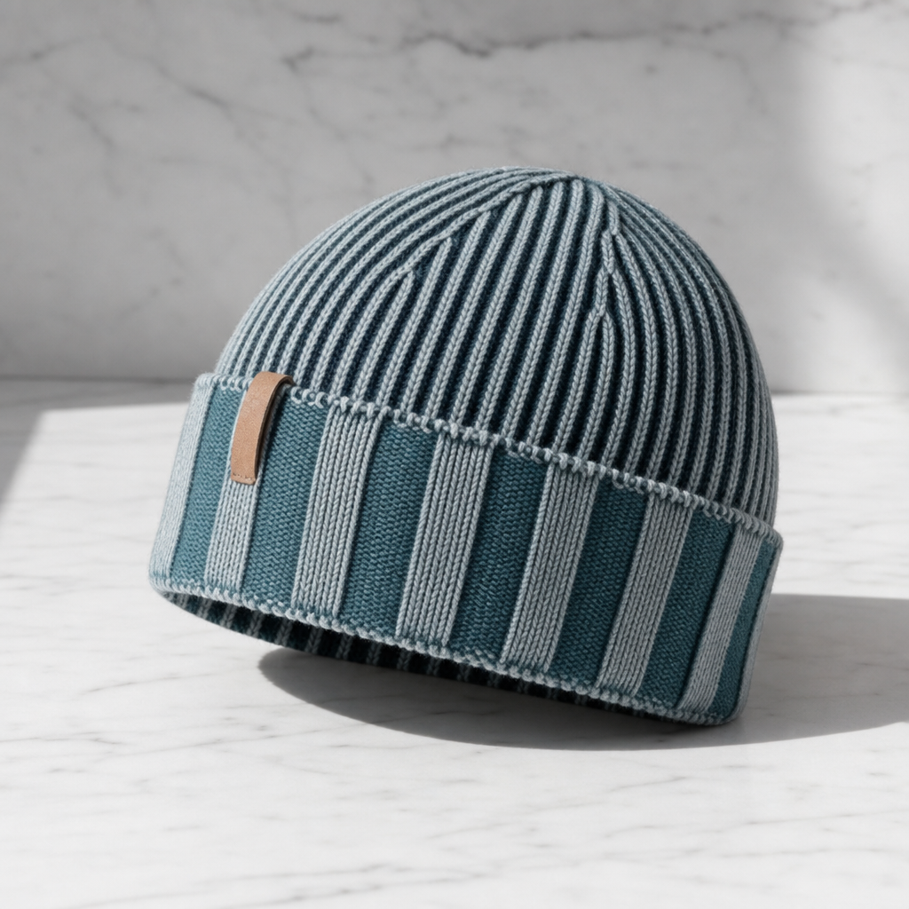 Bonnet homme à revers