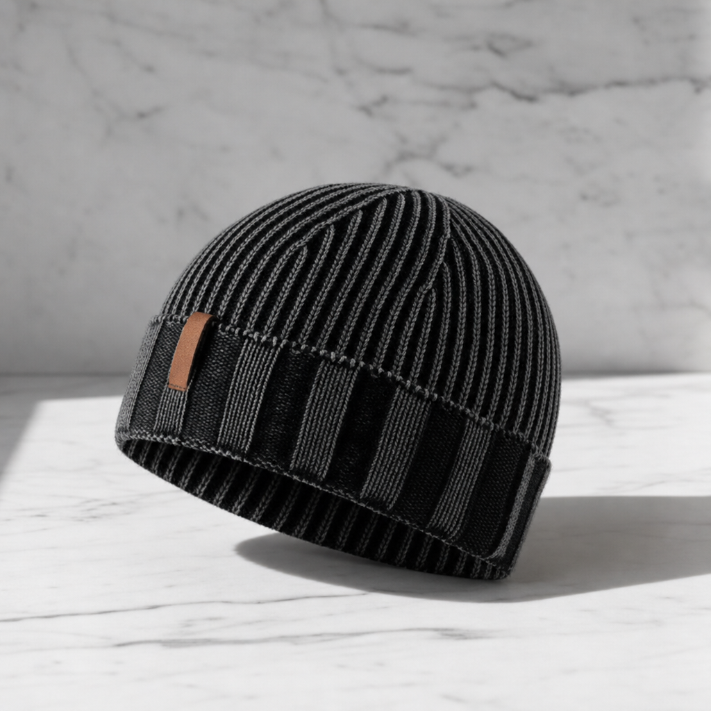 Bonnet homme à revers