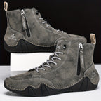 Bottes montantes à lacets pour homme