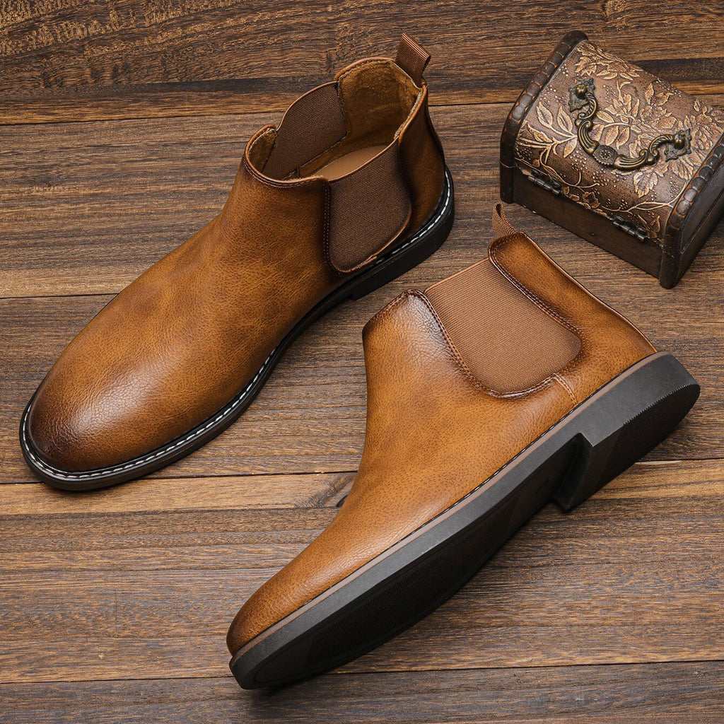 Bottines Chelsea homme à enfiler