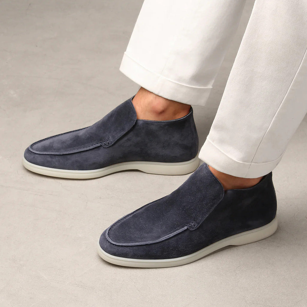 Mocassins homme tige montante