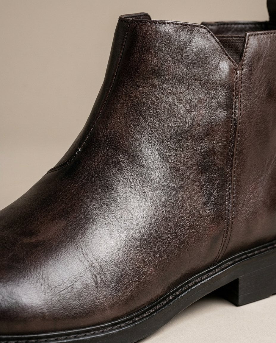 Bottines homme à enfiler épurées