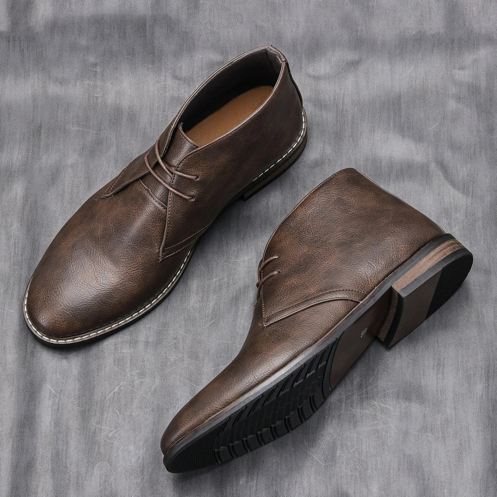 Bottines homme à lacets