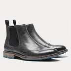 Bottines homme Chelsea à détails brogue