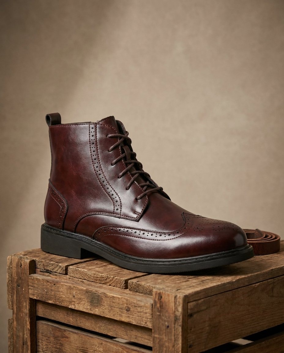 Bottines homme richelieu à lacets