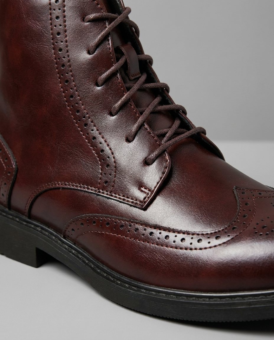 Bottines homme richelieu à lacets