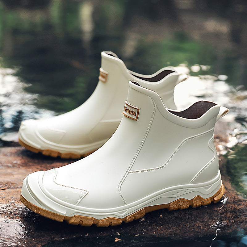 Bottines homme semelle crantée