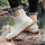 Bottines homme semelle crantée