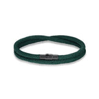 Bracelet homme tressé double tour